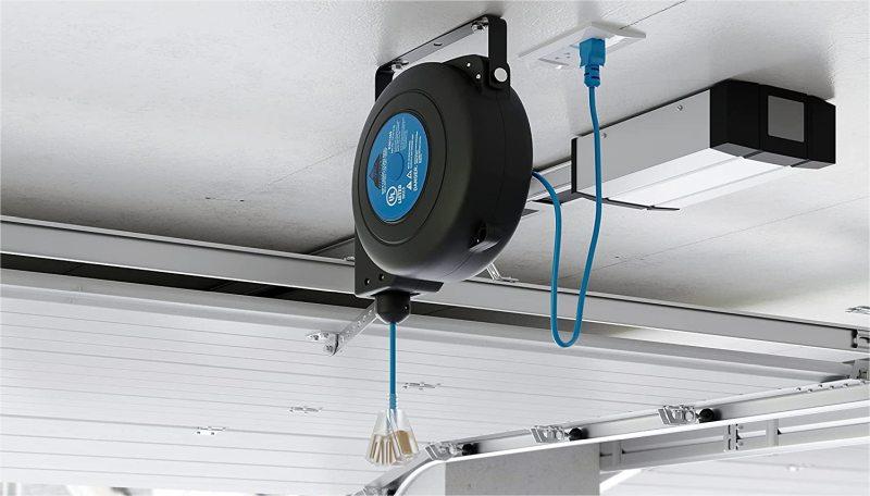 Retractable Extension Code Retractable Extension Cord Garage Adam's 50 Ft Retractable Extension