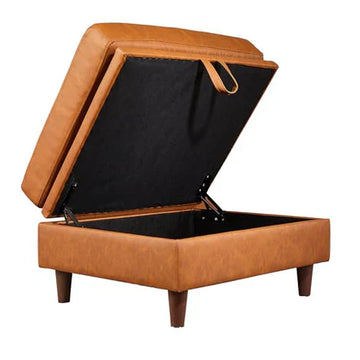 storage ottoman module, modular ottoman, storage chest trunk, poufs for living room, Garvee ottomans