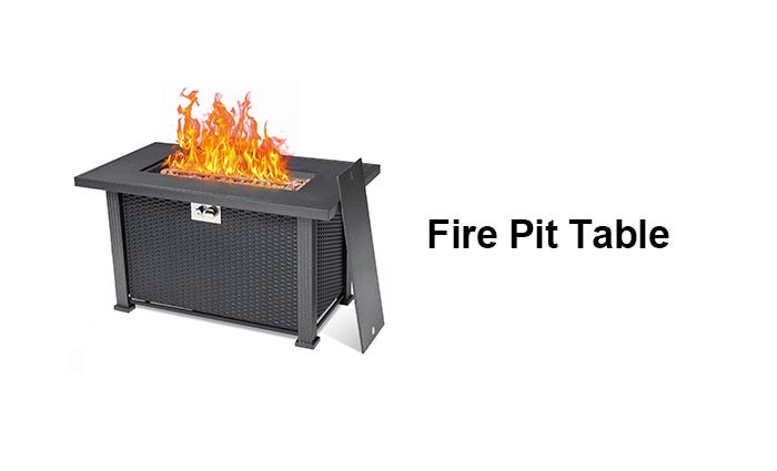 Fire Pit Table - GARVEE