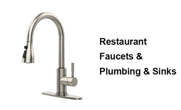 Restaurant Faucets & Plumbing & Sinks