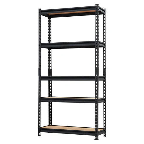 2-tier rolling tool cart, folding table and chair cart, garage storage shelving, heavy-duty garage shelving 2000lbs, Garvee tool carts