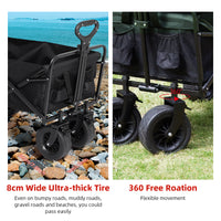 8 inch All Terrain Wheels Collapsible Outdoor Camping Wagon