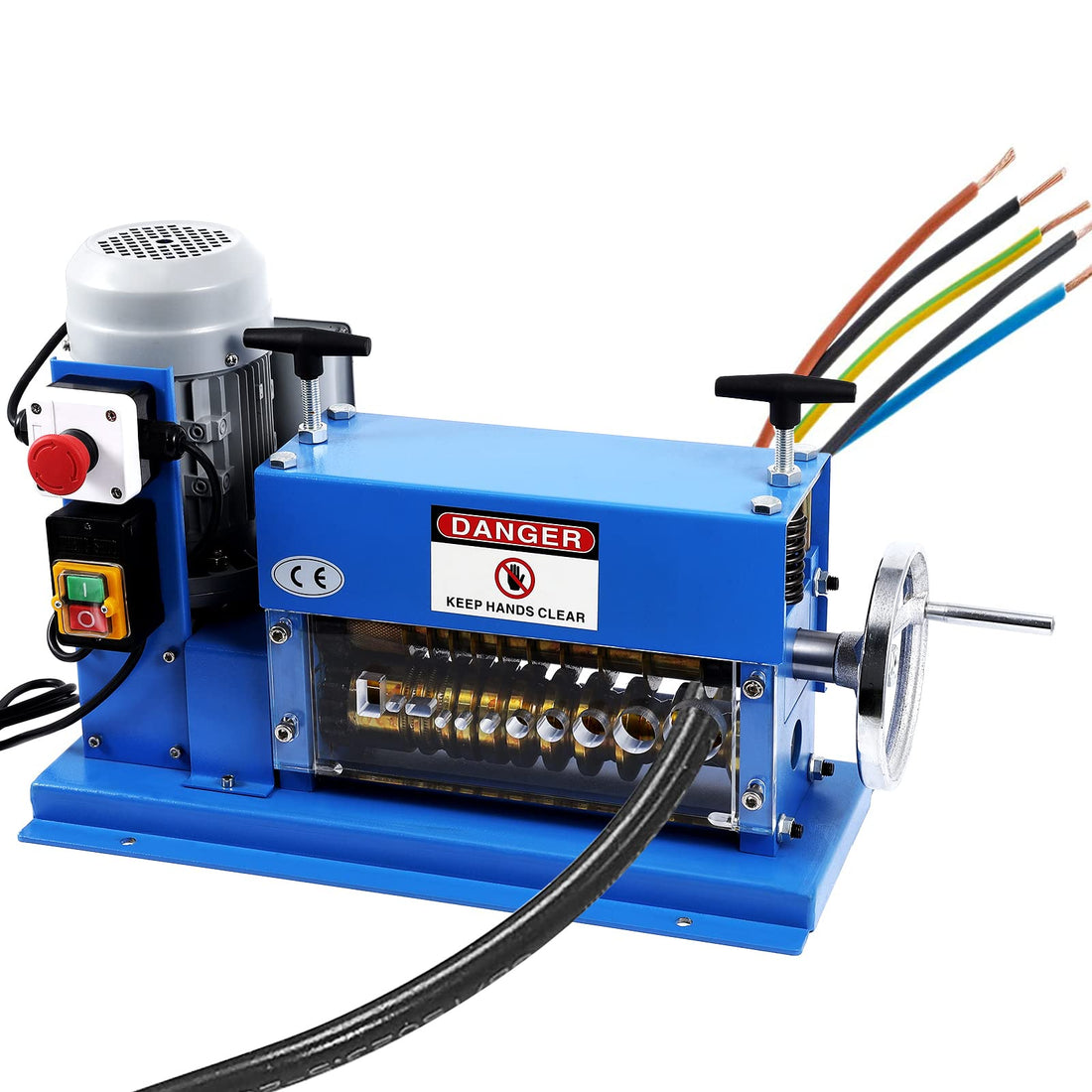 Automatic Wire Insulation Removal Machine 0.06 -1.5inch High Precision 75 ft/min