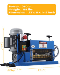Automatic Wire Stripper Machine 0.06-1.5 Inch for Cable Recycling