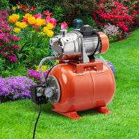 1.6HP Automatic Shallow Well Pump, 115V with Pressure Tank