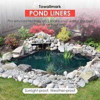 10x15ft 45 Mil EPDM Pond Liner, UV Resistant, for Pondss/Gardens