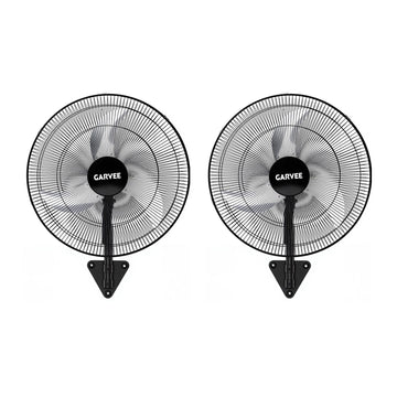 Garvee 2-Pack 20-Inch High-Speed Industrial Wall Fans - 3-Speed Oscillating Metal Fans, 4800 CFM Airflow Each, 90° Oscillation & 30° Tilt - Heavy-Duty Cooling for Garage, Workshop, Warehouse, Basement, and Greenhouse