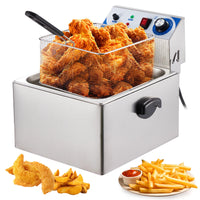 11L/11.6Qts Deep Fryer w/ Temp Control for Chicken & Fries
