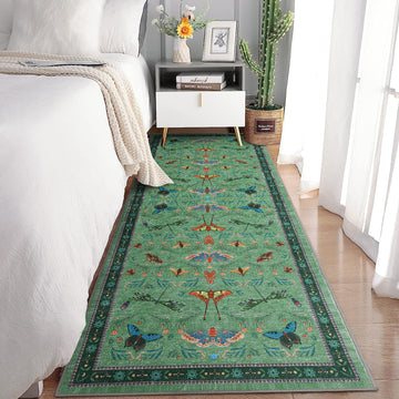 Garvee Insect Washable Soft Area Rugs for Living Room Bedroom Ultra-Thin Non Slip Dining Room Stain Resistant Rug Large Carpet for Office Nursery Bedroom