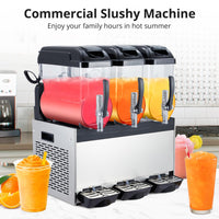 36L 860W Commercial Slushy Maker, Self-Clean, For Restaurants
