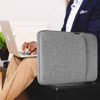 Garvee Durable 13-inch Laptop Sleeve - Compatible with MacBook, HP, Dell & More | Scratch-Proof, Waterproof, with Accessory Bag Grey