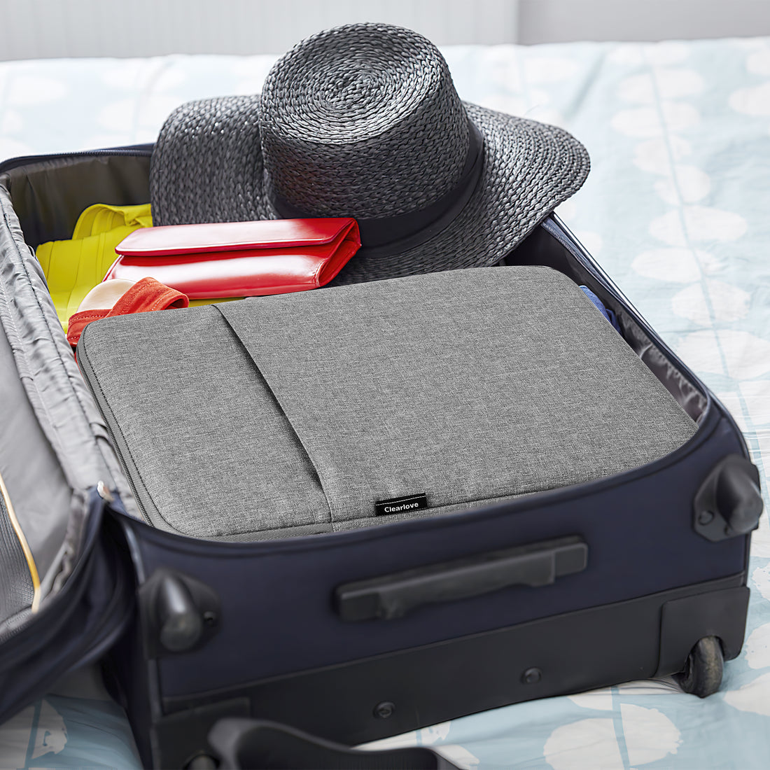 Garvee Durable 13-inch Laptop Sleeve - Compatible with MacBook, HP, Dell & More | Scratch-Proof, Waterproof, with Accessory Bag Grey