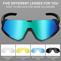 Garvee Polarized Sports Sunglasses for Men and Women