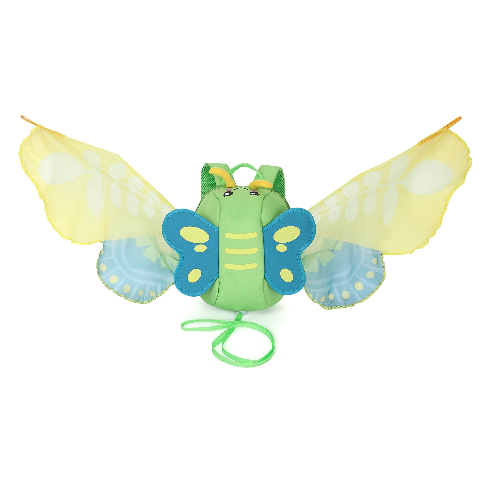 Garvee 300D 3D Butterfly Kids Backpack OneSize Green