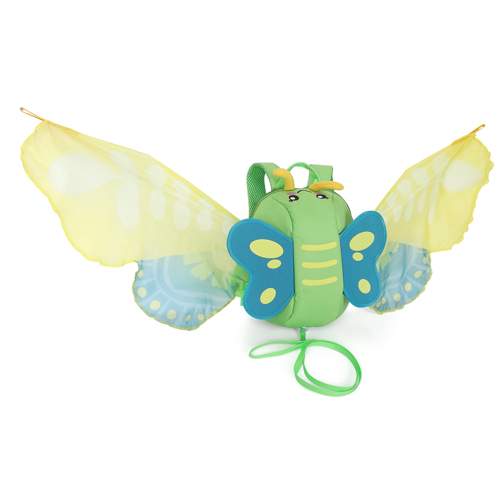 Garvee 300D 3D Butterfly Kids Backpack OneSize Green