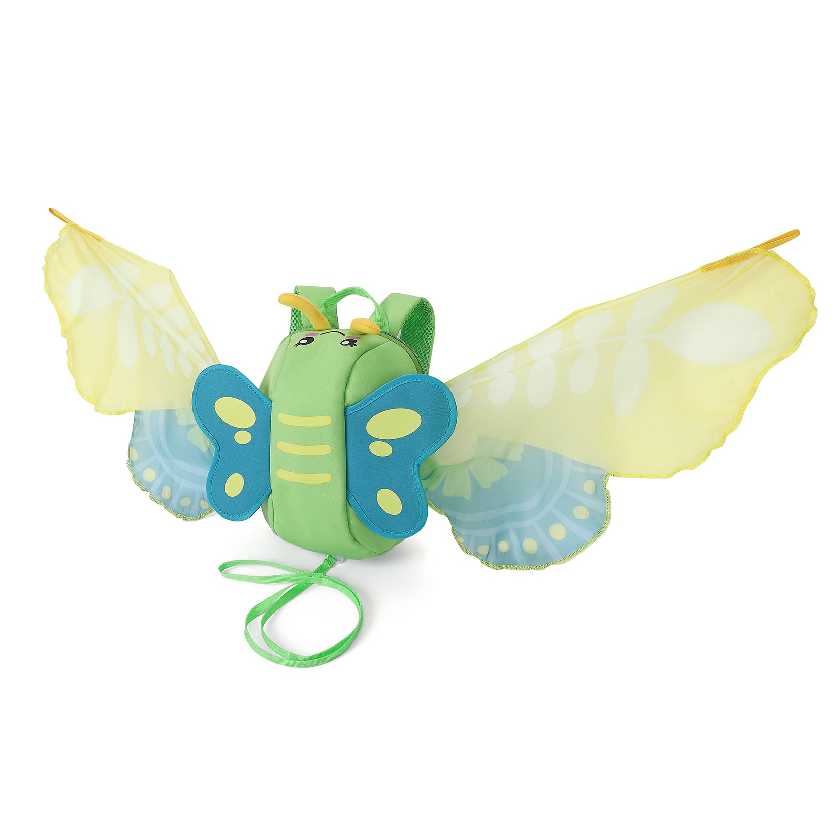 Garvee 300D 3D Butterfly Kids Backpack OneSize Green