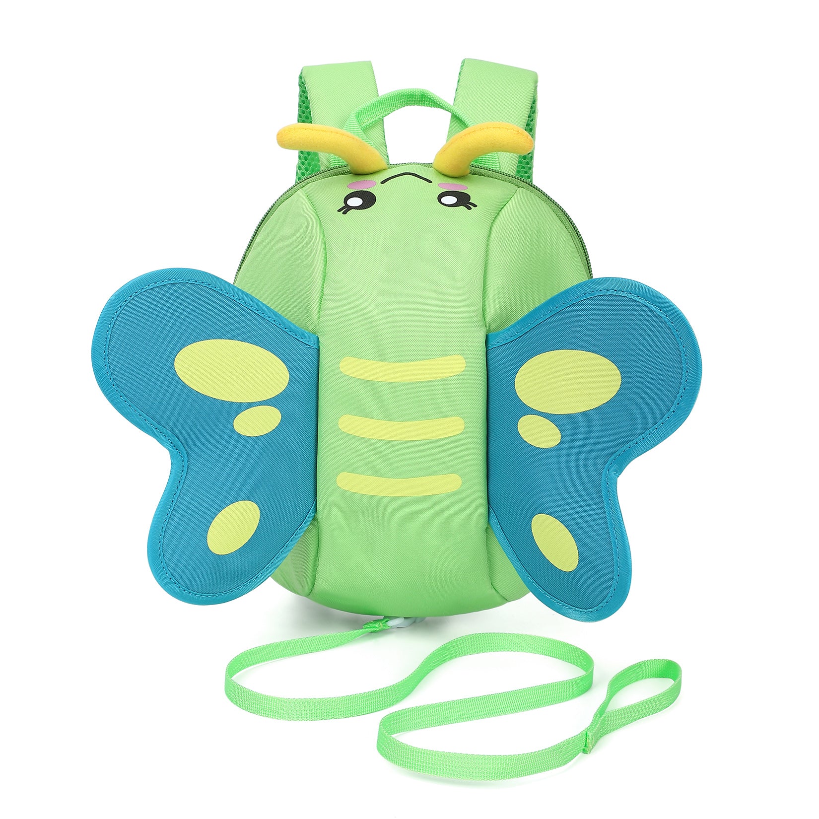 Garvee 300D 3D Butterfly Kids Backpack OneSize Green