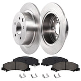 Garvee Premium Ceramic Disc Front Brake Rotor Compatible With Impala Monte Carlo Lucerne Front Aluminum-Zinc Coated Rust Resistant