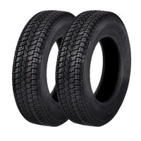 Garvee ST205/75D14 Trailer Tires, 6PR Load Range C, 14in Fuel-saving Designed Trailer Tires 205 75 14 for Travel/Camper/Landscape/Cargo/Utility/Boat/Horse/Farm/Hauler Trailer