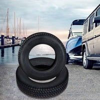 Garvee ST205/75D14 Trailer Tires, 6PR Load Range C, 14in Fuel-saving Designed Trailer Tires 205 75 14 for Travel/Camper/Landscape/Cargo/Utility/Boat/Horse/Farm/Hauler Trailer