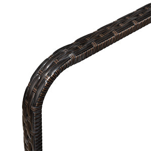 Garvee Poolside Float Storage, Outdoor Storage, Patio Poolside Float Storage Basket, Storage Box, PE Rattan Outdoor Pool Caddy with Rolling Wheels for Floaties, Patio, Pool, Movable