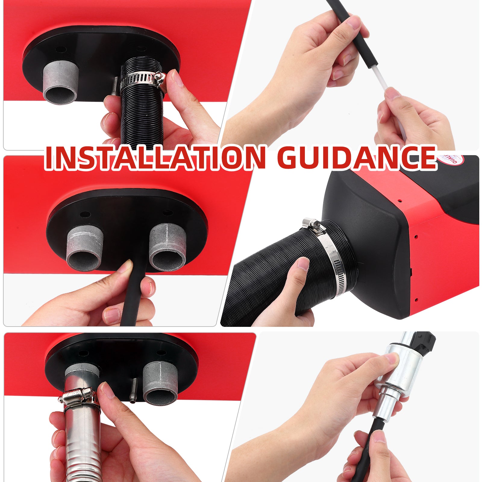 Garvee Diesel Air Heater 12V with 10L Tank & Muffler, Diesel Heater 3KW, Diesel Parking Heater with LCD Thermostat Monitor & Remote Control for Trucks, Trailer, Boat and Motor-Home