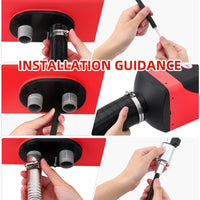 Garvee Diesel Air Heater 12V with 10L Tank & Muffler, Diesel Heater 3KW, Diesel Parking Heater with LCD Thermostat Monitor & Remote Control for Trucks, Trailer, Boat and Motor-Home