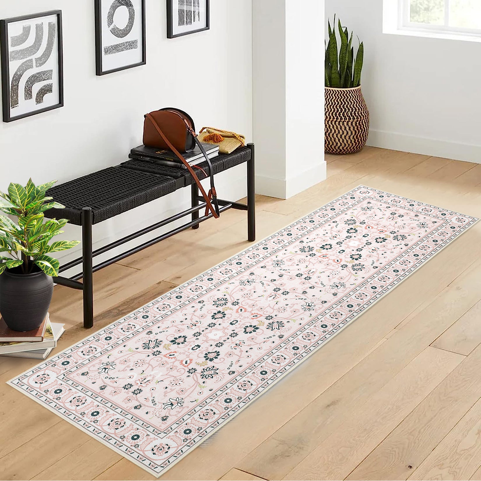 Functional Area Rig GARVEE Runner Rug - Stylish & Functional Area Rug for High-Traffic Spaces