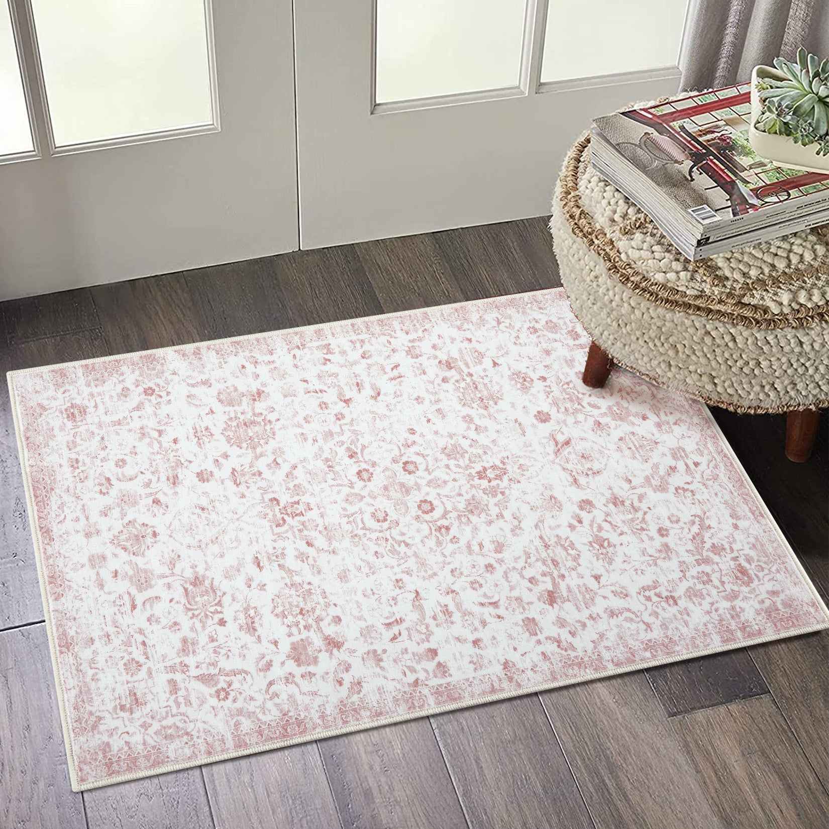 GARVEE 2x3 Washable Non-Slip Rug - Perfect for High Traffic Areas