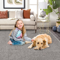 Garvee Area Rug 2x3 Modern Solid Small Washable Rug Chenille Front Door Doormat Indoor Foldable Floor Cover Entryway Door Mat Boho Non-Slip Welcome Mat for Living Room Bedroom Bedside Khaki