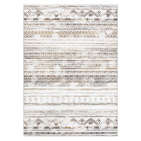 Garvee Washable Large Soft Neutral Boho Moroccan Bohemian Farmhouse Rug Indoor Floor Carpet for Bedroom Under Dining Table Home Office Decor