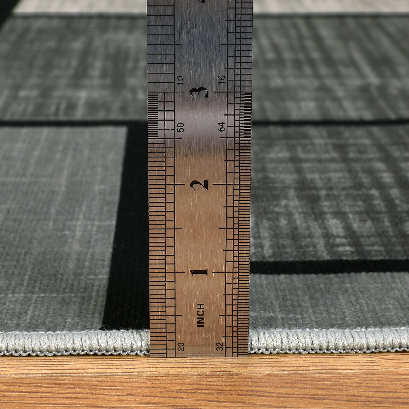 Garvee Runner Rug for Hallway Machine Washable Rugs 2x6 Rug Runner Geometric Modern Rug Entry Rug Non Slip Rug for Bedroom Soft Rug Stain Resistant Floor Mats Classroom Office Rug Grey 2'x6'