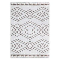 Garvee Rugs Alfombras Geometric Moroccan 8x10 Rug for Living Room Large Rug Modern Boho Area Rug for Bedroom Farmhouse Soft Rug Non-Slip Low Pile Indoor Area Rug for Nursery Dining Room