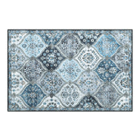 Garvee Area Rug 2x3 - Non-Slip, Washable - Faux Wool, Ultra-Thin, Pet-Friendly - Ideal for Bedroom, Living Room, Entryway