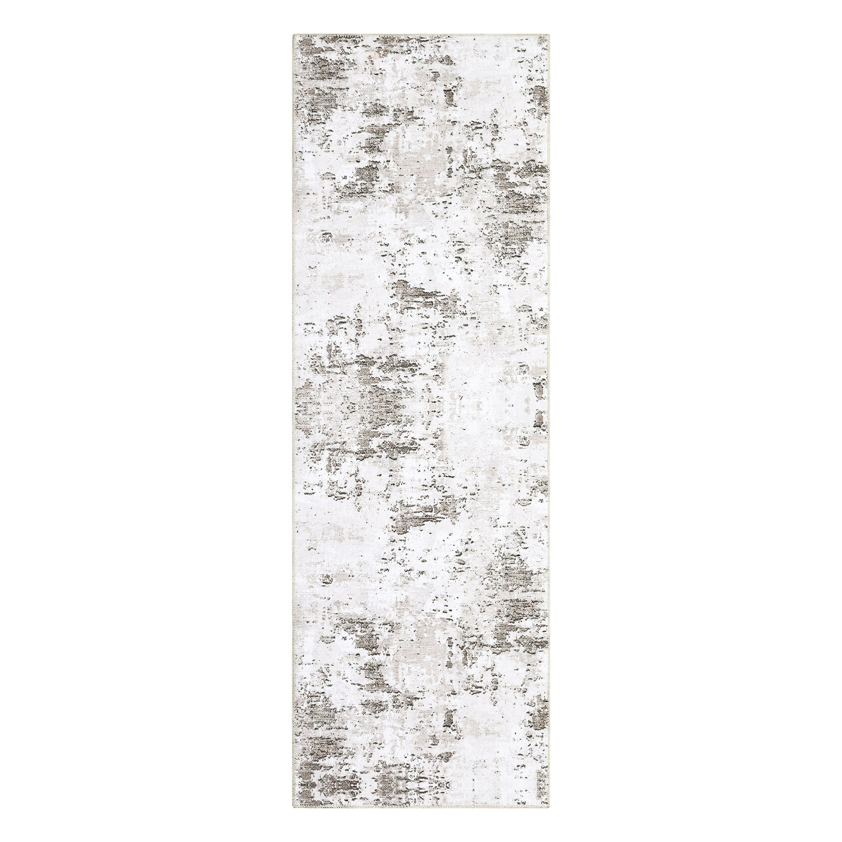 Garvee Abstract Taupe 2x8 Modern Runner Rugs Entryway Rug Runner Contemporary Distressed Hallway Runners Soft Kitchen Mat Non Slip Foldable Floor Cover Washable Rug Indoor Living Room Bedroom Dining