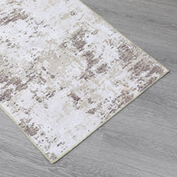 Garvee Abstract Taupe 2x8 Modern Runner Rugs Entryway Rug Runner Contemporary Distressed Hallway Runners Soft Kitchen Mat Non Slip Foldable Floor Cover Washable Rug Indoor Living Room Bedroom Dining