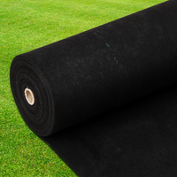 Garvee 5.8oz Premium Weed Barrier Fabric - 4ft x 300ft Landscape & Garden Mat for Effective Weed Control