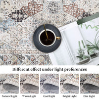 Garvee Vintage Area Rug Colorful Washable Rug Living Room Rug Bedroom Rug Indoor Carpet Tribal Distressed Rug Retro Accent Throw Rug