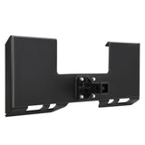 Garvee 3/8" Steel Skid Steer Mount Plate, 2" removable hitch receiver, for Skid Steers, Loaders & Tractors, Black