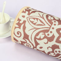 Garvee Indoor/Outdoor Area Rug 5x8 Moroccan Geometric Area Rug Non Slip Washable Rug Patio Rug Vintage Easy Clean Rustic Floor Carpet for Living Room Dining Room Kitchen Backyard Porch Rust