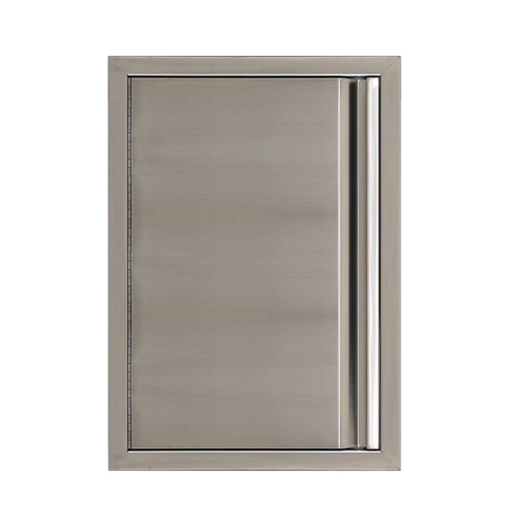 BBQ Access Door Grill Door Double Door Brushed Stainless Steel Outdoor Kitchen Doors