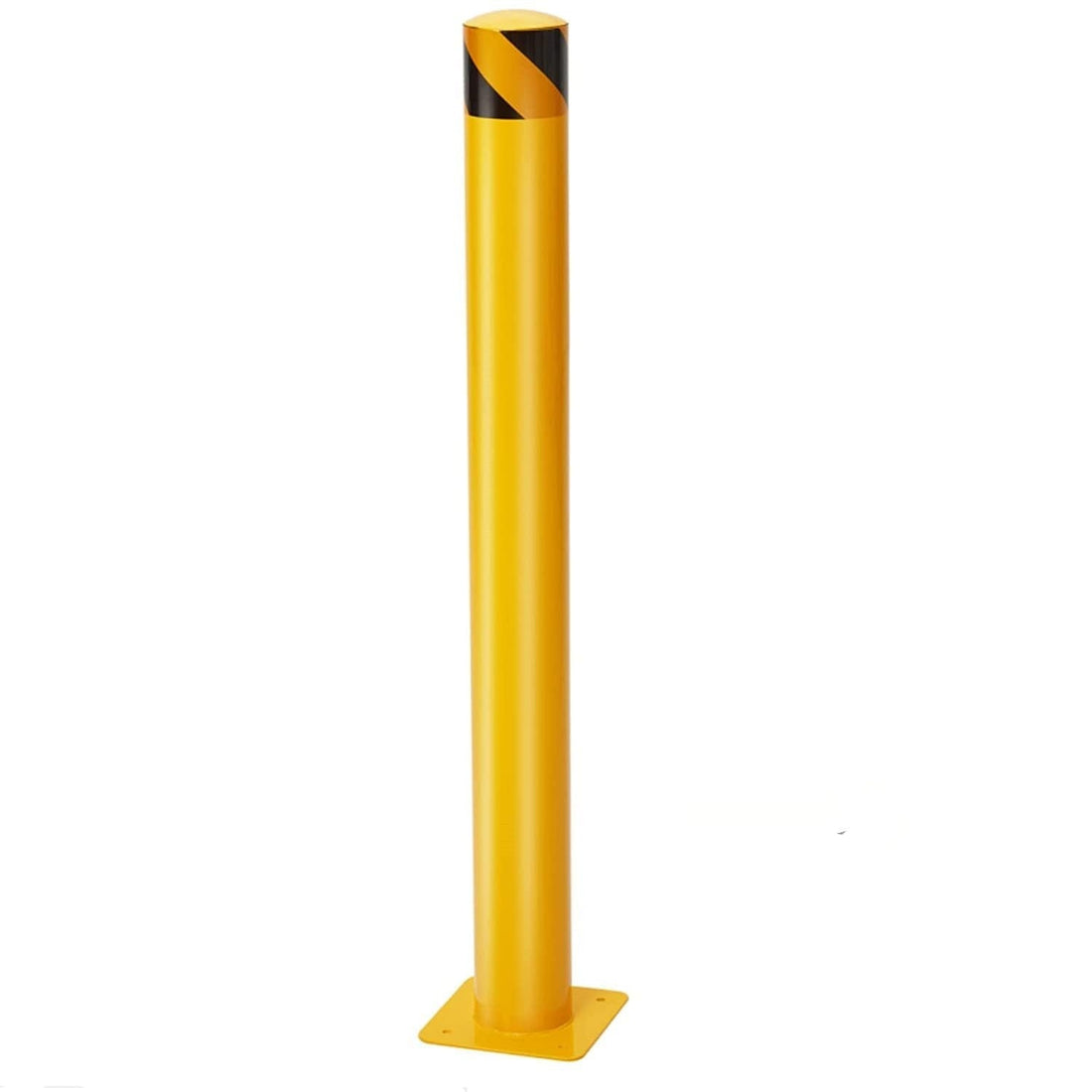 42" Safety Bollard Post 1 Pack for Driveway Barrier & Parking