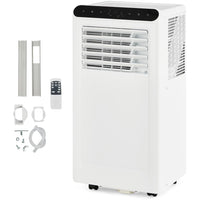 Garvee 10000BTUs Portable Air Conditioner, 3-In-1 Stand UP AC Unit with Heater, Dehumidifier, Fan Modes for Room Up to 450 Sq. Ft, Auto Swing, 24 Timer, White