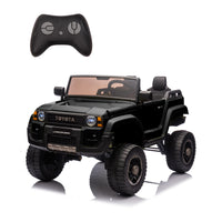 Garvee Ride P Series 24V Kids Electric Ride-On Car w/Parent Remote Control, 4WD/2WD Switch, Bluetooth Music, LED Lights & Shovel – 2-Seater Off-Road Toy for Over 3 Years, ASTM/CPSIA Certified