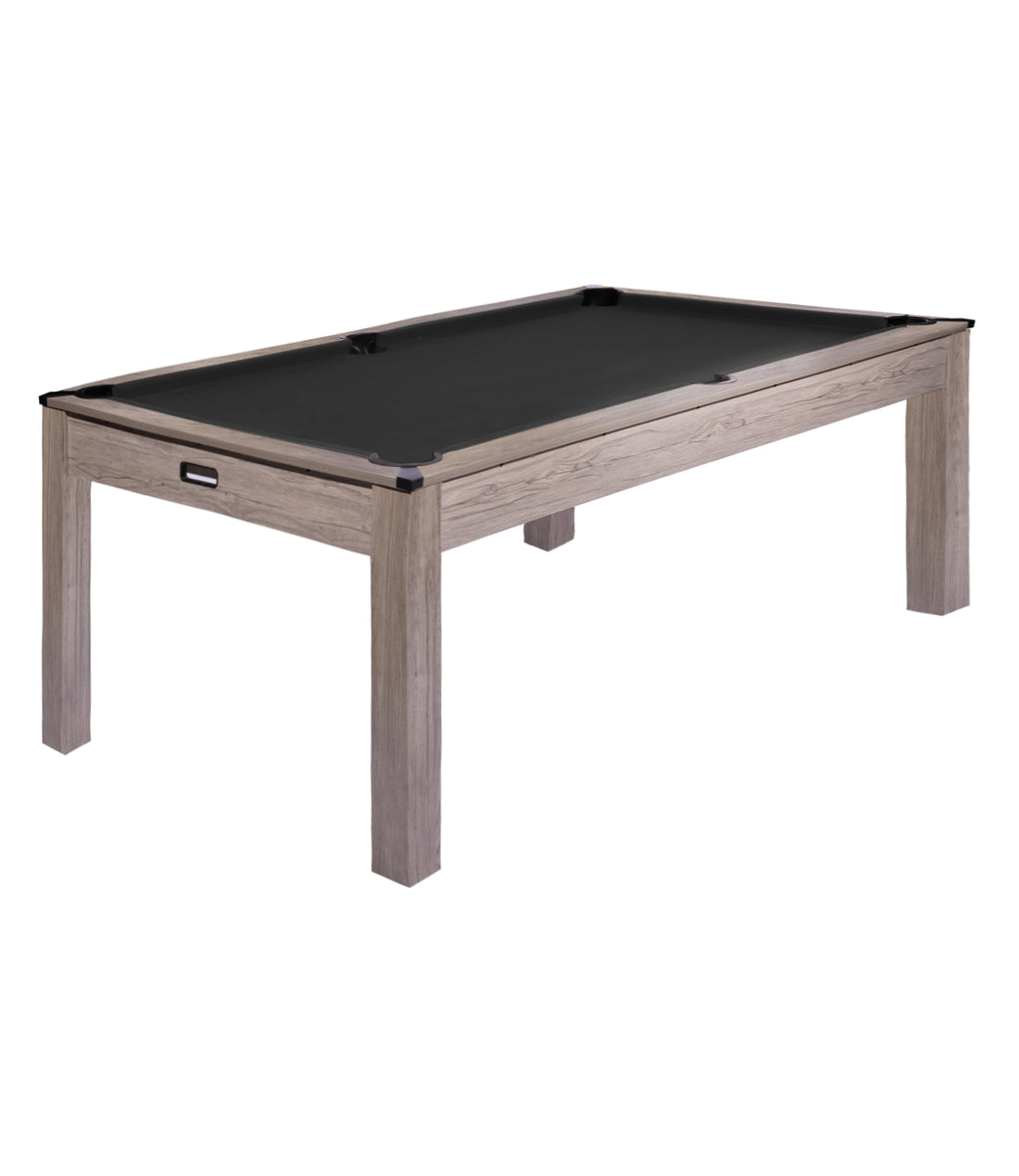 Garvee Classic 7 FT Pool Table for Sports Fans – 84" Billiard Table with Black Felt, Rustic Grey Wood, Home or Office Game Room Equipment