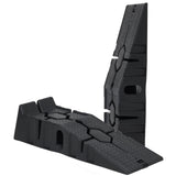 Garvee Plastic Car Service Ramps 2-Pack - 6.7" Low Profile 12,000LB Capacity Heavy Duty w/Anti-Slip Base for Home Garage