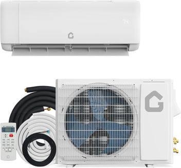 Garvee 9000 BTU Mini Split Air Conditioner,18.5 SEER2 Ductless Inverter AC w/ 230V, Cool Up to 450 Sq. Ft with Heat Pump System, Compatible with Alexa