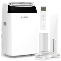 Garvee 14,000 BTU Portable Air Conditioner with Dehumidifier & Fan, Portable AC Units Cools up to 750 Sq. Ft., Remote Control, Auto Swing, Sleep Mode, White Top