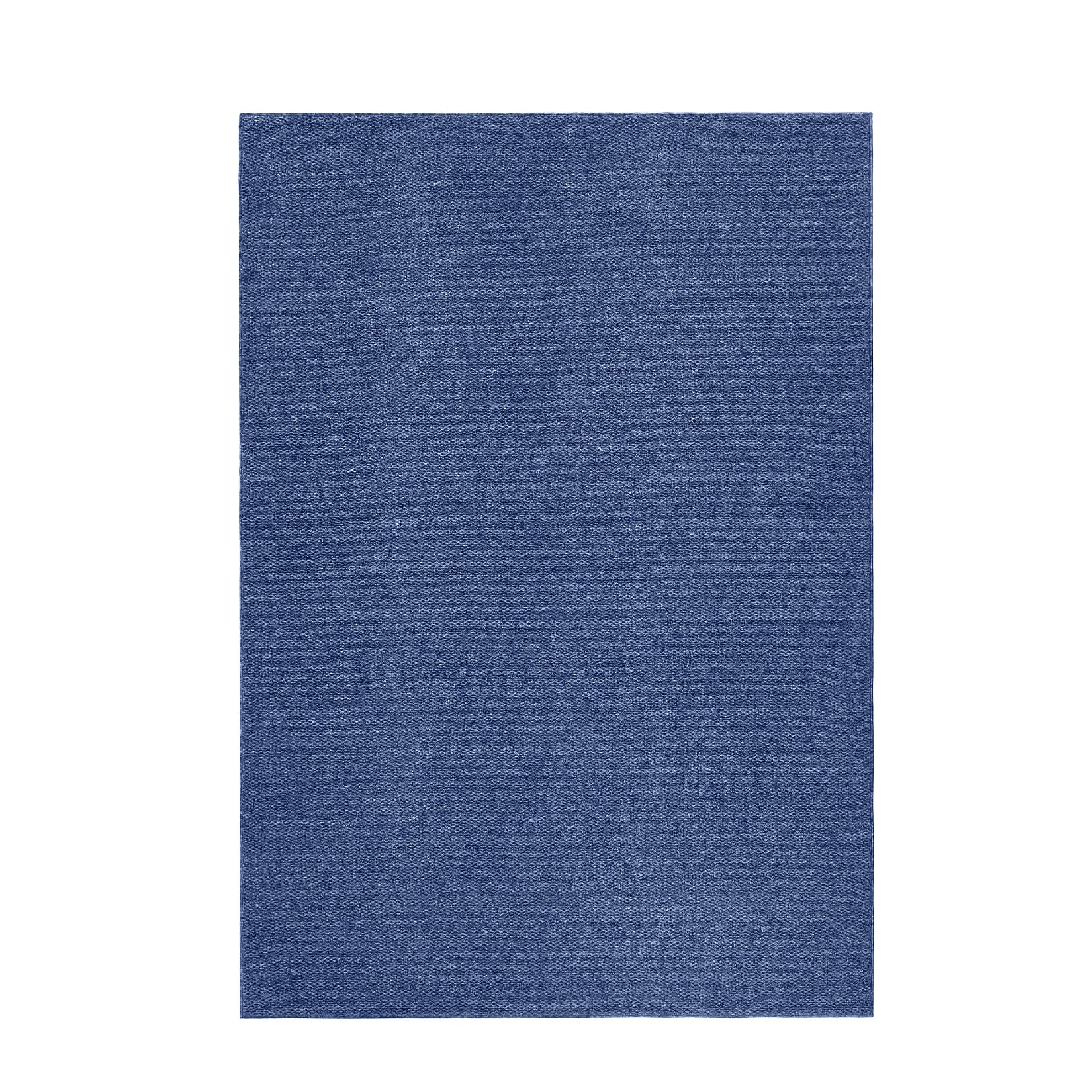 Garvee 9x12 Area Rug Modern Solid Textured Extra Large Area Rug Machine Washable Rug for Living Room, Non-Slip Stain Resistant Accent Rug Farmhouse Weaving Floor Cover Carpet for Bedroom, Navy