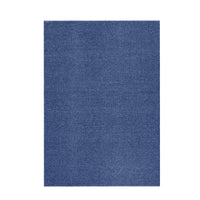 Garvee 9x12 Area Rug Modern Solid Textured Extra Large Area Rug Machine Washable Rug for Living Room, Non-Slip Stain Resistant Accent Rug Farmhouse Weaving Floor Cover Carpet for Bedroom, Navy